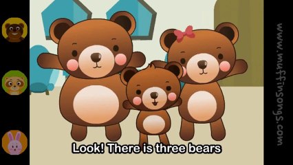 Nursery Rhymes & Children Songs - Three Bears