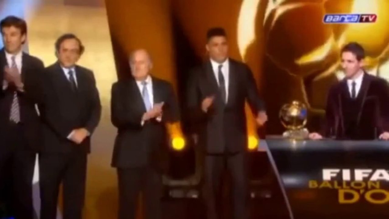 Lionel Messi ve ballon d'or konuşması [Kemal Sunal Dublaj]