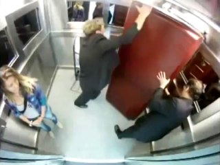 Extremely Scary Corpse Elevator Prank in Brazil_clip5