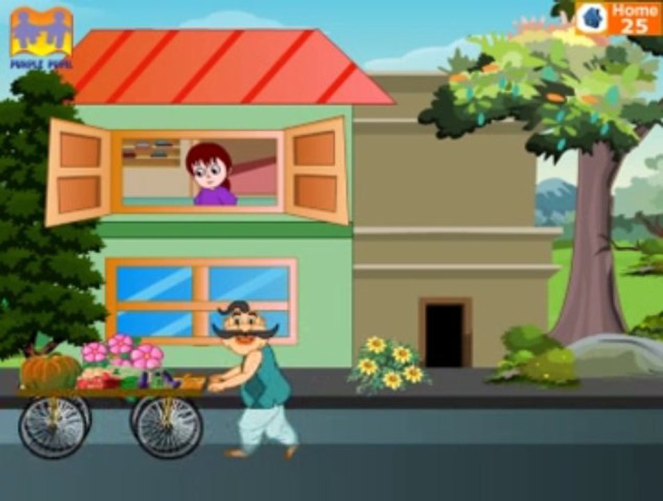 Hindi Nursery Rhymes & Children Songs -sabjiwala