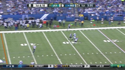 QB Luck to WR Hilton, 37-yd, pass