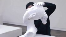 Amazing Li Hongbo sculptures, made with paper - Pure White Paper