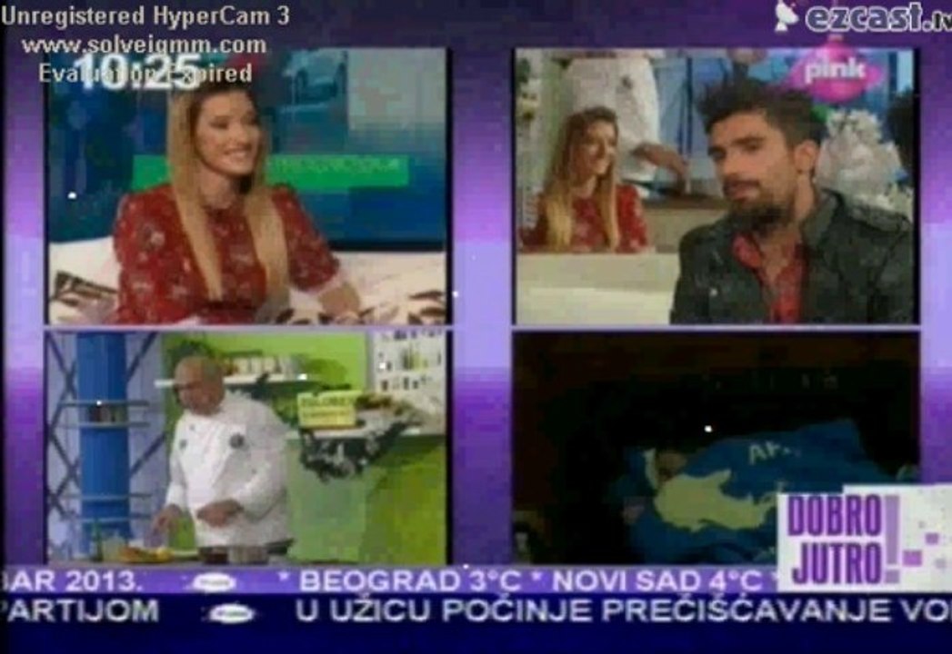 Kaca & Vukota u jutarnjem programu Tv Pink 30.12.2013.