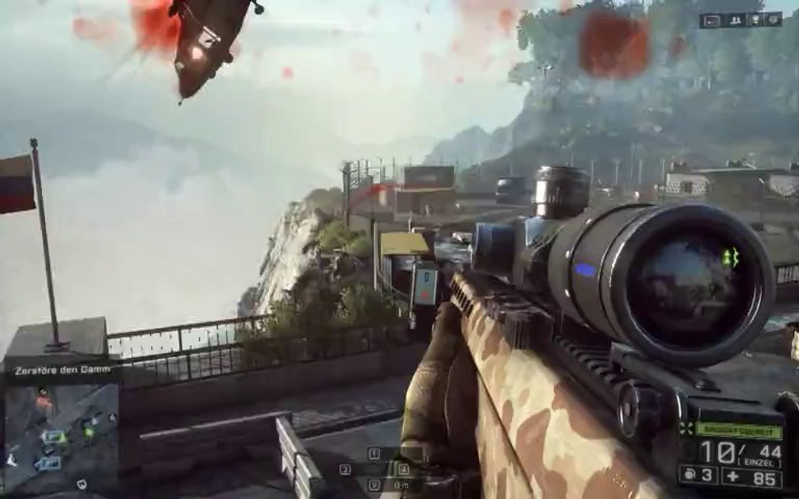 Battlefield 4 Campaign - Komischer Heli