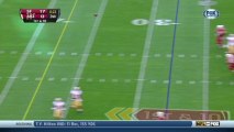 QB Palmer to WR Fitzgerald, 49-yd, pass