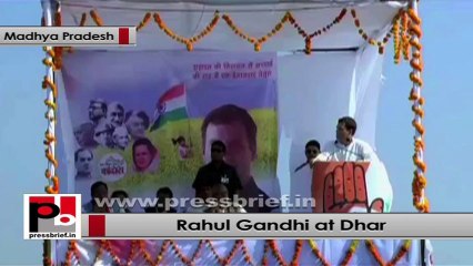 Rahul Gandhi: We guarantee 100 days of work to every poor by MNREGA