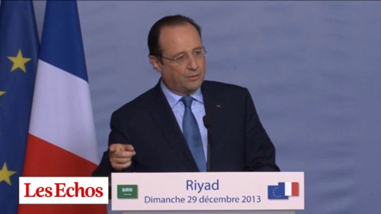 F. Hollande en Arabie Saoudite : "Nous avons exactement la même position sur la Syrie"
