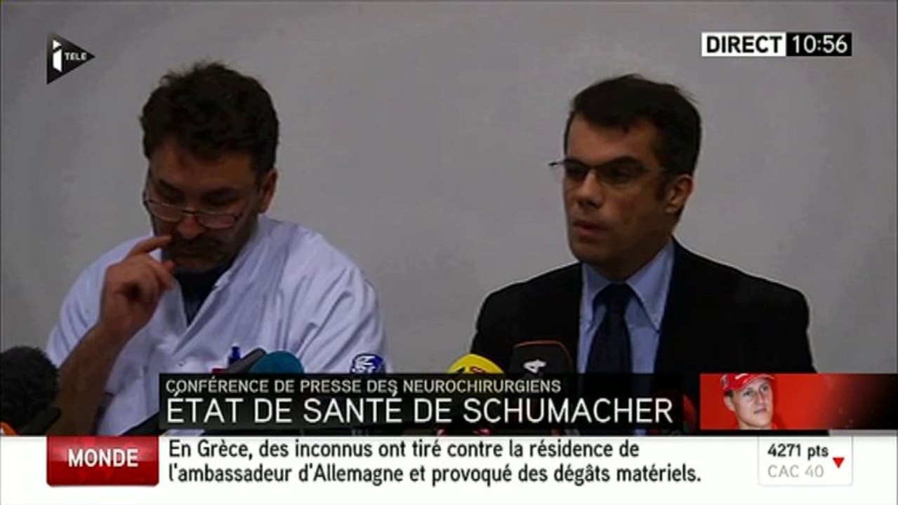 Michael Schumacher : Les médecins refusent de se prononcer