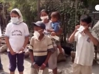 El Salvador'da volkanik patlama