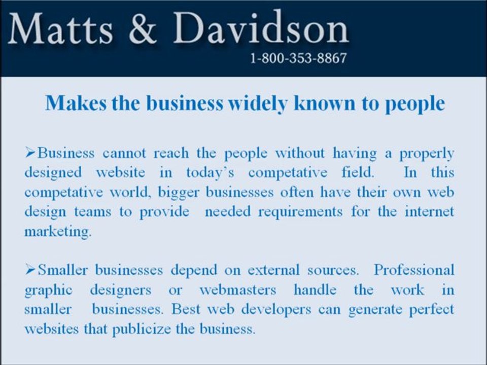 Why web site development is important?