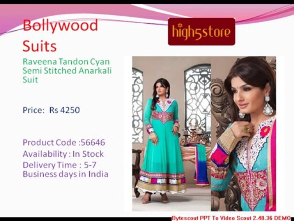 bollywood suits