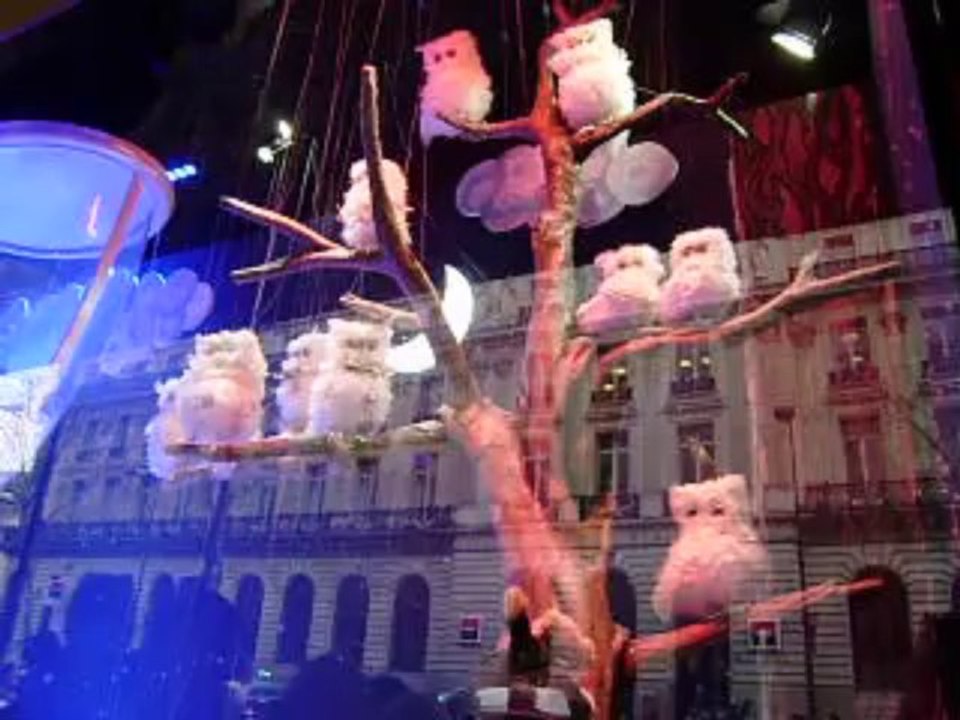 2013 Paris Galeries Lafayette Vitrine (vidéo 3)