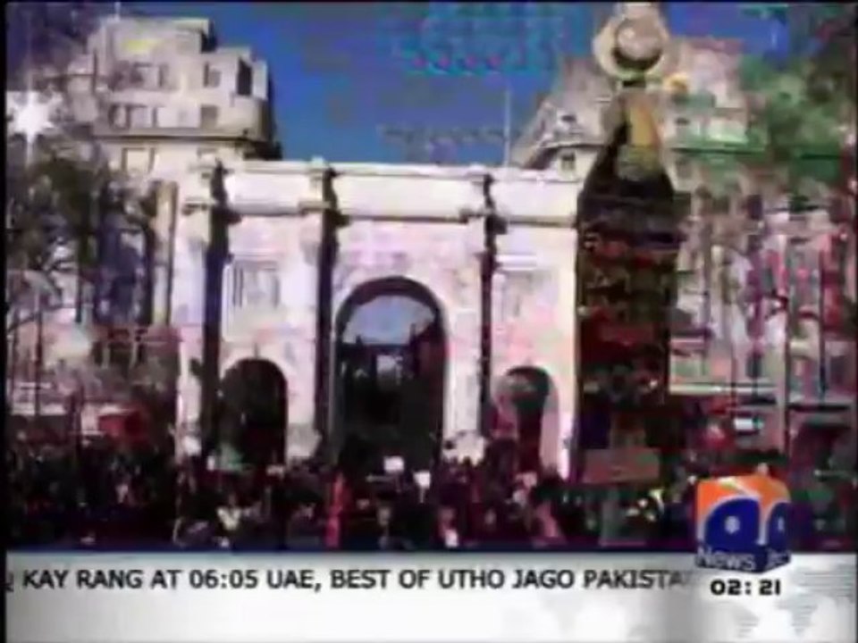 Thousands flock to Arbaeen procession from Marble Arch to Hyde Park London