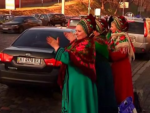 Оппозиция устроила «похороны» Виктора Януковича