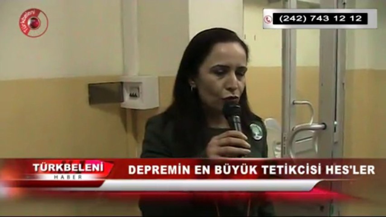 DEPREMİN EN BÜYÜK TETİKÇİSİ HES'LER