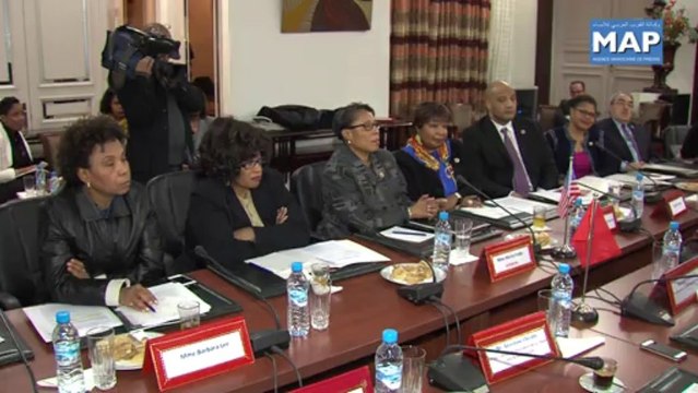 كريم غلاب يتباحث مع وفد برلماني أمريكي