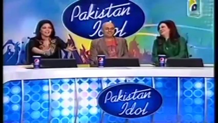 Pakistani ShahRukh Khan in PAkistan Idol