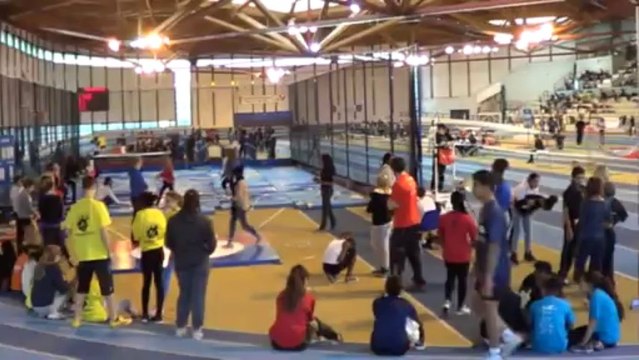 Championnat d'académie 2013 Athlétisme Indoor - UNSS Versailles