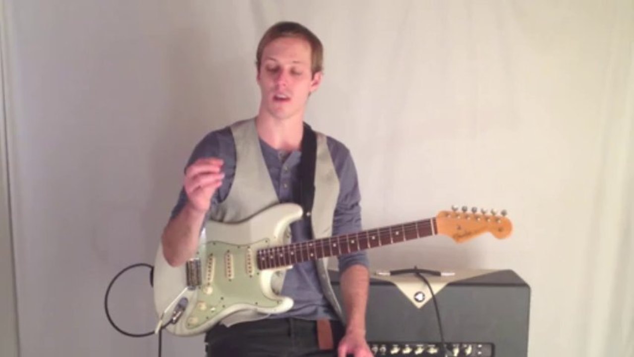 Electric Guitar Lesson - How to Play Natural Harmonics Over the Entire Guitar Fretboard