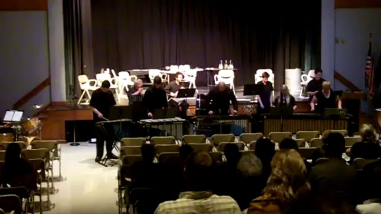 VHCC Percussion Ensemble Spring Concert- Dill Pickles part 1