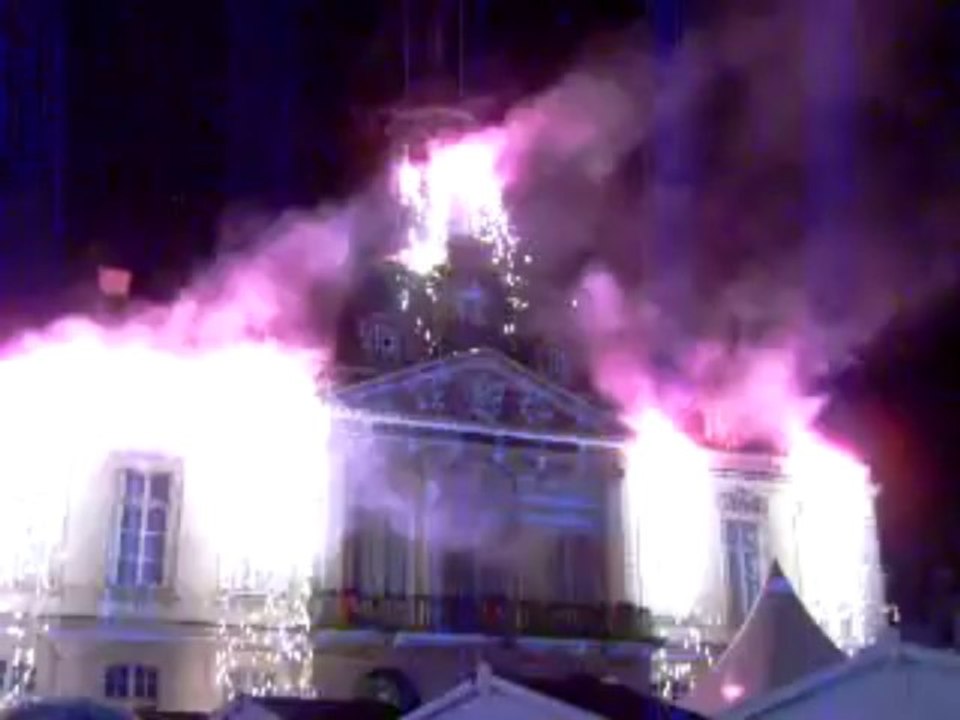 LES FEUX D'artifices de chaumont pour noel 2/2