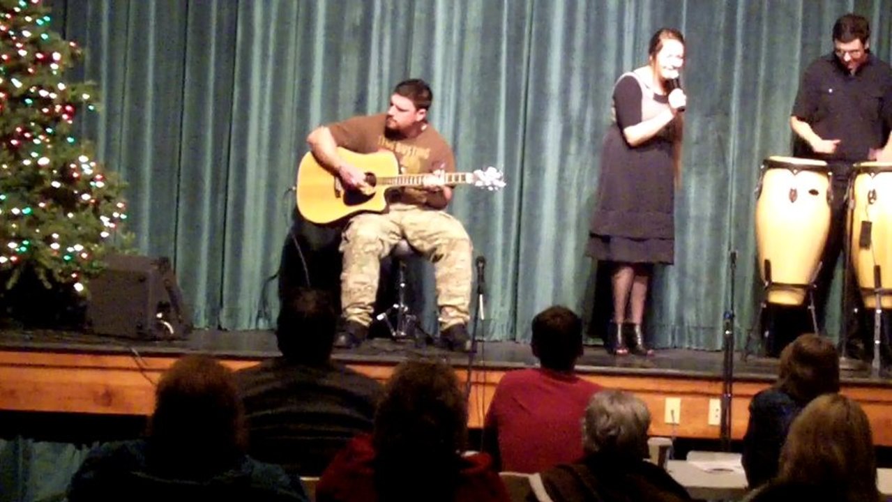 Square One's acoustic cover of Jolene at the VHCC's Got Talent show