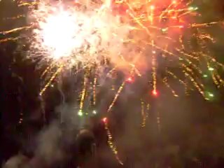 les feux d'artifices de chaumont pour NOEL 1/2