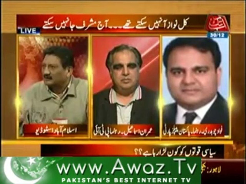 Musharraf's Spokesman Rashid Qureshi Indirectly calls Asif Zardari a Dog