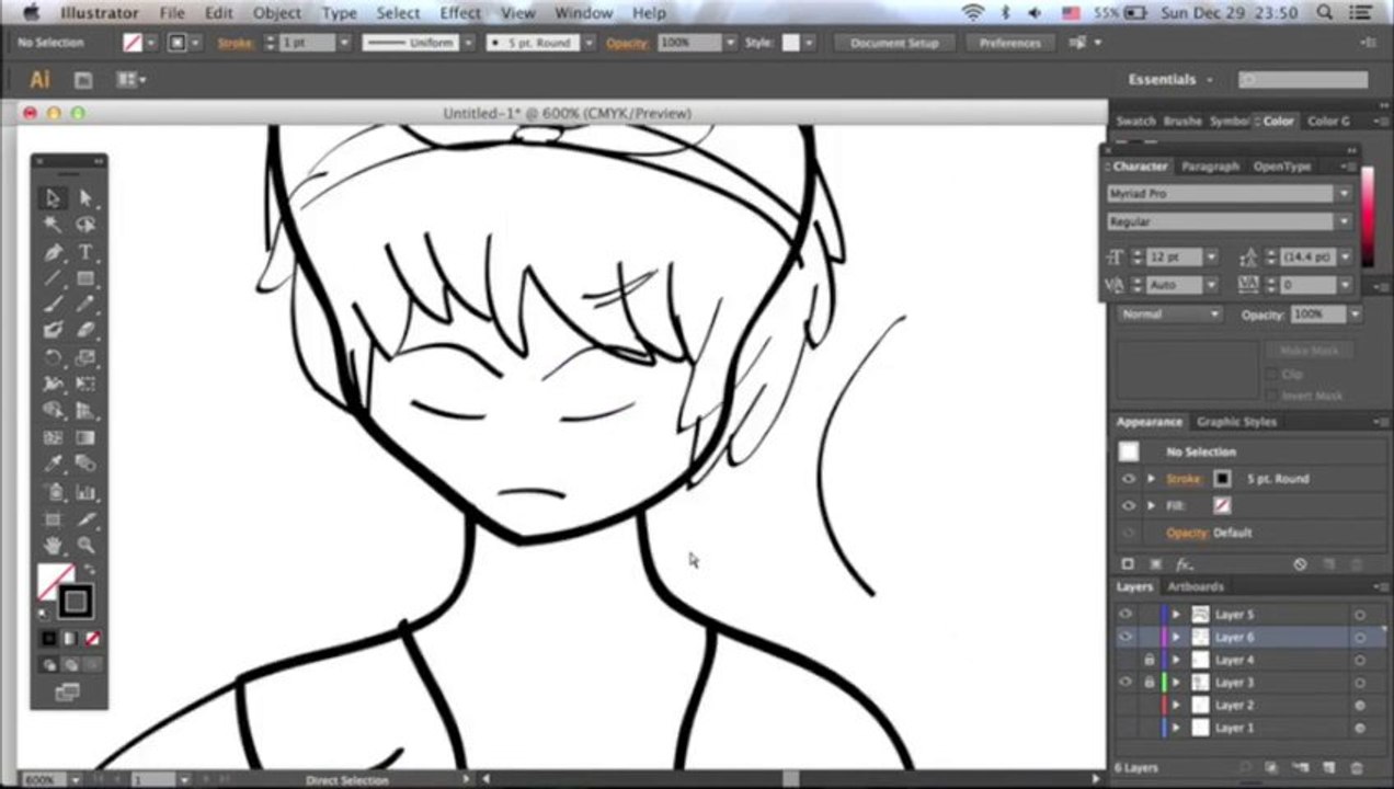 Demon Girlfriend Speed Paint