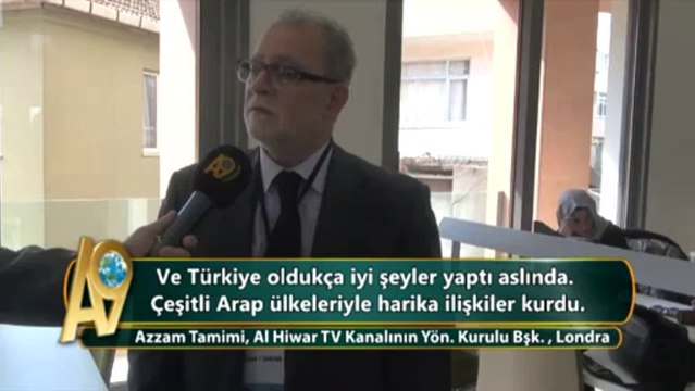 Azzam Tamimi, Al Hiwar TV Kanalının Yönetim Kurulu Başkanı, Londra