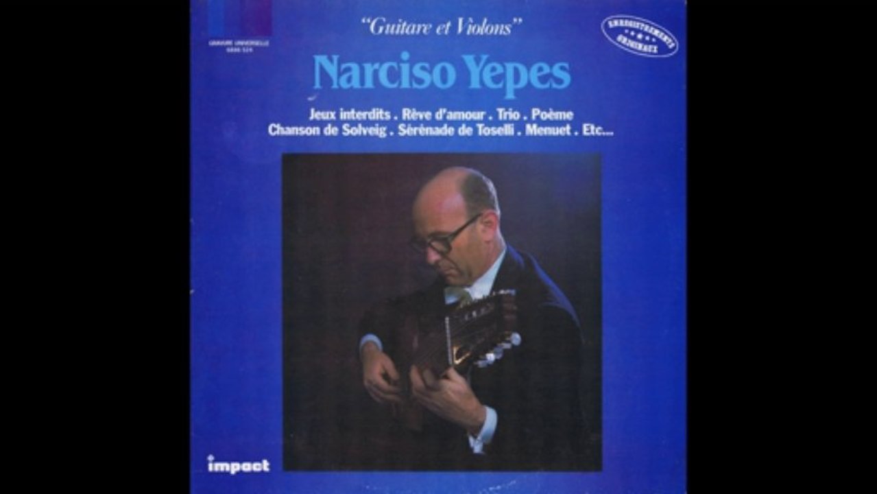 NARCISO YEPES ROMANCE JEUX INTERDITS