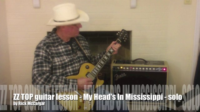 ZZ TOP Guitar Solo Lesson: My Head's in Mississippi