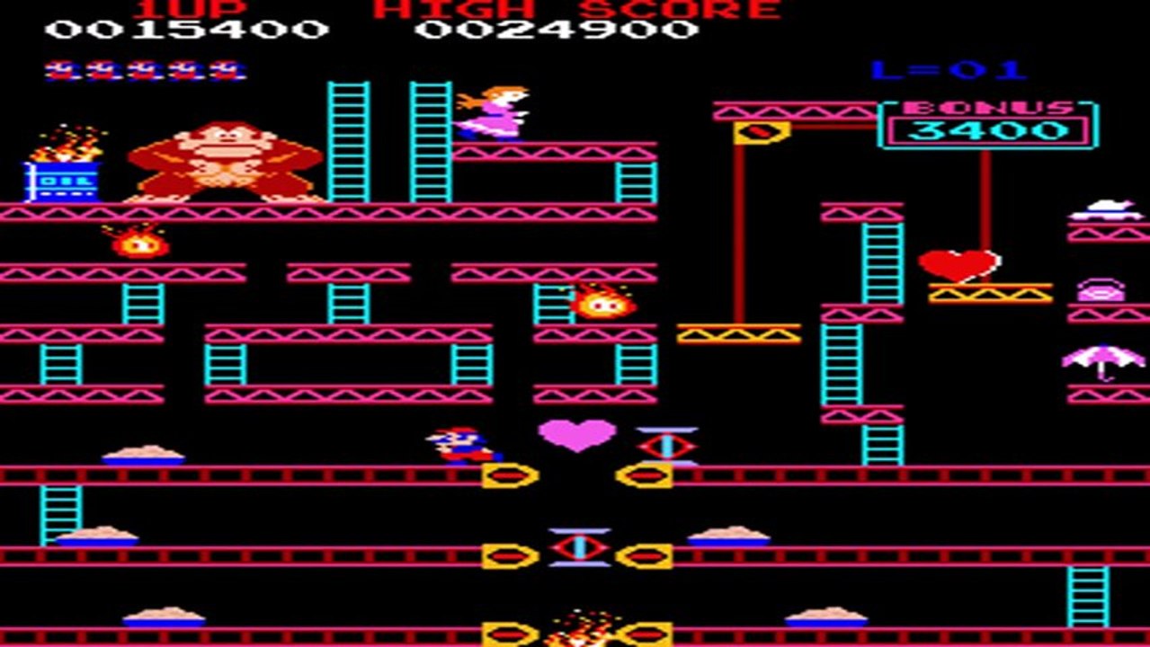 [Arcade Mame] Donkey Kong 2