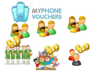 MyPhoneVouchers.com for Schools, Community Groups and Charities