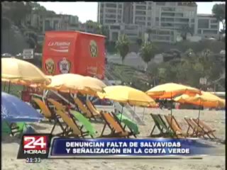 Playas en la Costa Verde no cuentan con policía de salvataje ni banderines