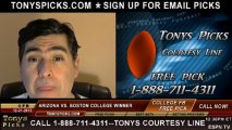 Boston College Eagles vs. Arizona Wildcats Pick Prediction Independence Bowl NCAA College Football Odds Preview 12-31-2013