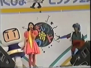 初代ハニーちゃん キャラバンライヴ'94（Honey-Chan [the 1st], on special stage in Caravan'94.） [From CaravanForever]