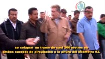 Hundimiento en la Autopista Tijuana-Ensenada