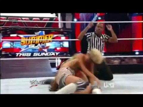 Divas Champion Layla & Kaitlyn Vs. Beth Phoenix