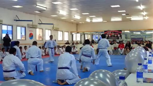 25th Silver Anniversary Purple belts