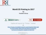 RnRMR: World 3D Printing Market 2017