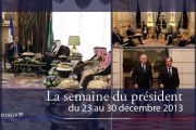 La semaine du président du 23 au 30 décembre 2012