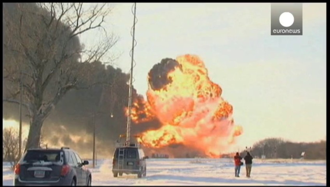 Train inferno in North Dakota raises questions...