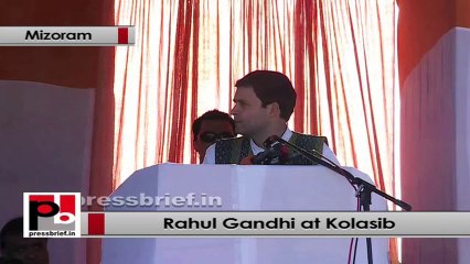 Rahul Gandhi: Mizoram is showing the way to other north-eastern states