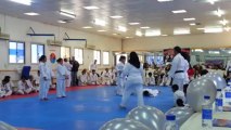 25th Silver Anniversary White belts