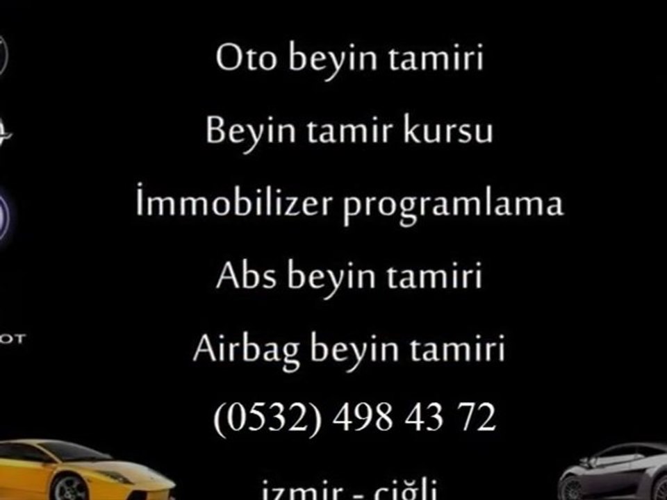 OTO BEYİN TAMİRİ VE KURSU ÇORUM  E.S