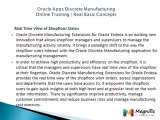 Oracle Apps Discrete Manufacturing Online Training|Placement Support-Magnific