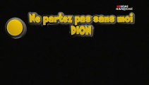 karaoke - Dion - Ne partez pas sans moi -