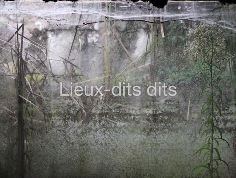 Lieux-dits dits