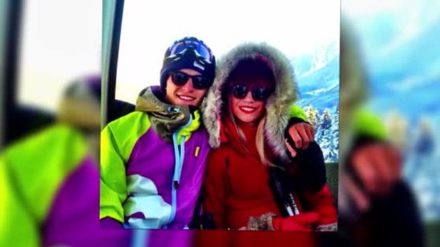 Pixie Lott and Oliver Cheshire Look Loved Up Skiing in Chamonix